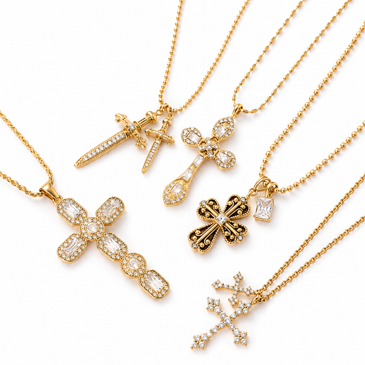 VHAEL Cross Necklace