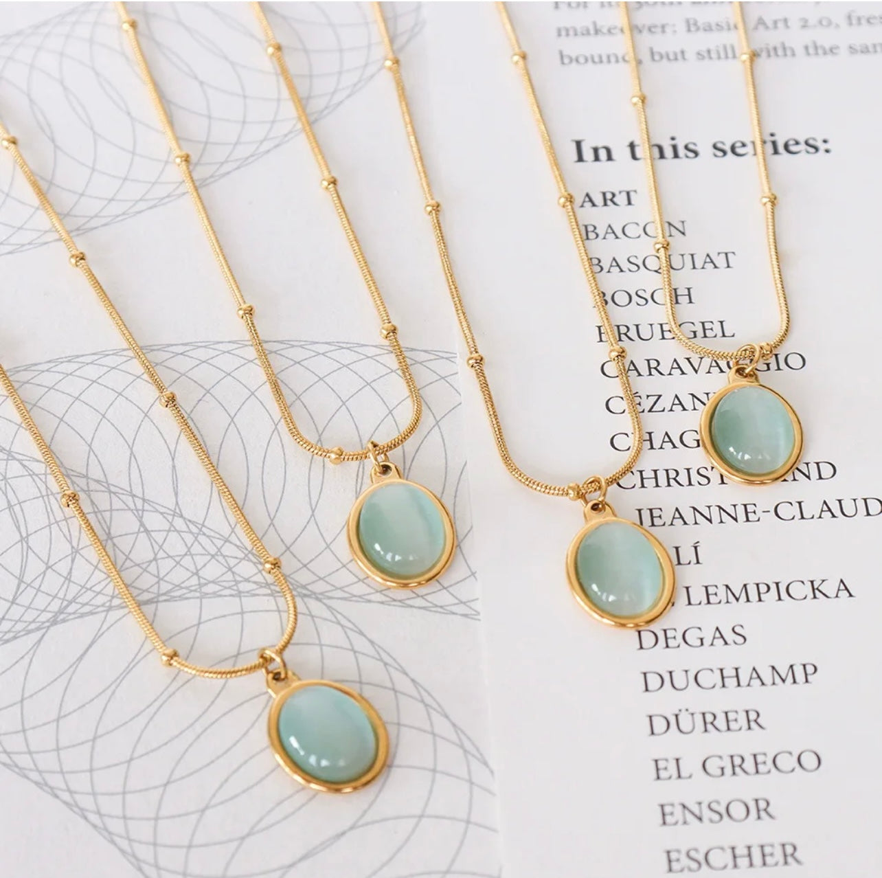 Golden Aura Necklace