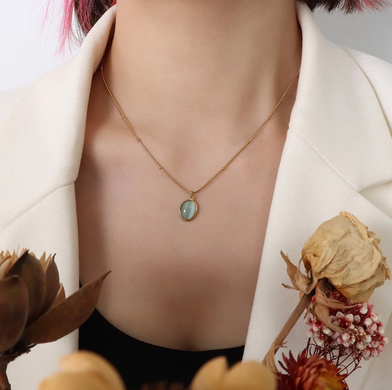Golden Aura Necklace
